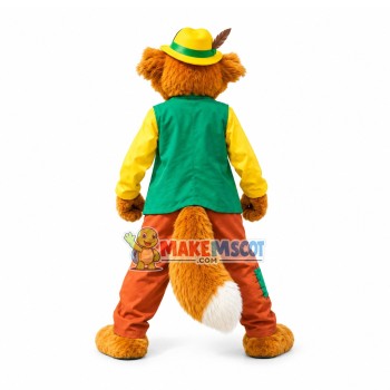 Cartoon Fox Mascot Costume