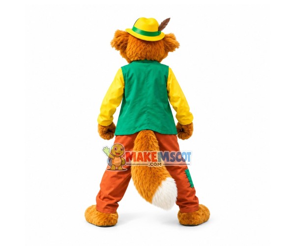 Cartoon Fox Mascot Costume Cartoon Fox Mascot Costume