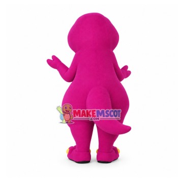 Barney Dinosaur Mascot Costume Barney Dinosaur Mascot Costume