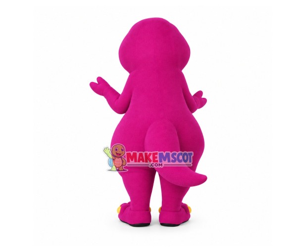 Barney Dinosaur Mascot Costume Barney Dinosaur Mascot Costume
