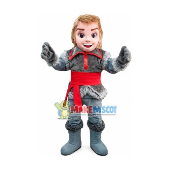 Kristoff Boy Mascot Costume