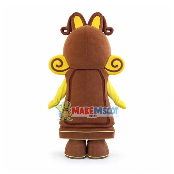 Cogsworth Clock Mascot Costume Cogsworth Clock Mascot Costume