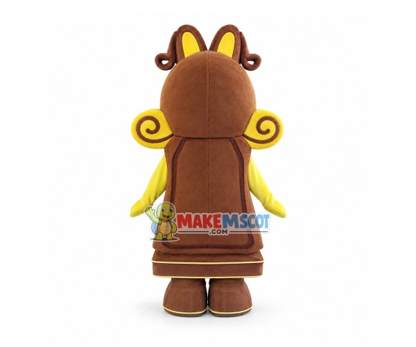 Cogsworth Clock Mascot Costume Cogsworth Clock Mascot Costume