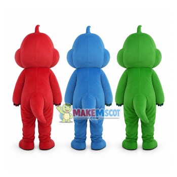 Cartoon Green Dinosaur Mascot Costume Cartoon Green Dinosaur Mascot Costume