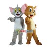 Jerry Mouse & Tom Cat Costume Cartoon Mascot Costume