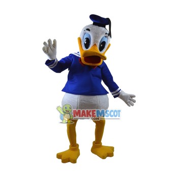 Mouse Clubhouse Mr. Duck Donald Duck Mascot Costume Mouse Clubhouse Mr. Duck Donald Duck Mascot Costume