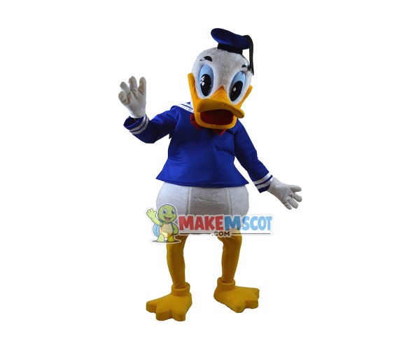 Mouse Clubhouse Mr. Duck Donald Duck Mascot Costume Mouse Clubhouse Mr. Duck Donald Duck Mascot Costume