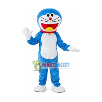 Doraemon Adult Mascot Costume Doraemon Adult Mascot Costume