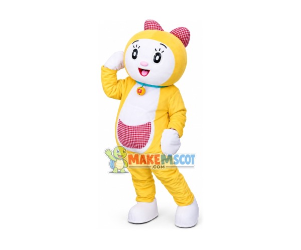 Doraemon Sister Mascot Costume Doraemon Sister Mascot Costume