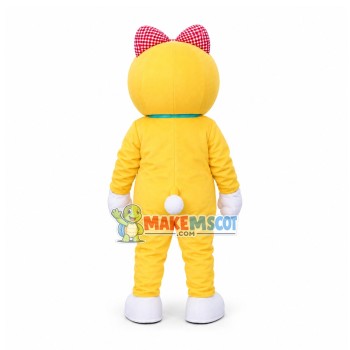 Doraemon Sister Mascot Costume Doraemon Sister Mascot Costume