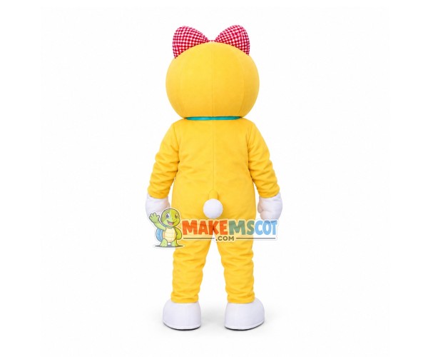 Doraemon Sister Mascot Costume Doraemon Sister Mascot Costume