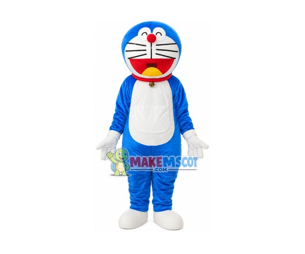 Laughing Doraemon Plush Adult Mascot Costume Laughing Doraemon Plush Adult Mascot Costume