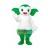 Apple Girl Adult Mascot Costume