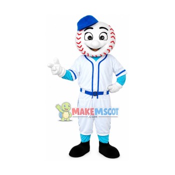 Baseball Man Adult Mascot Costume