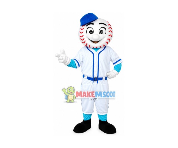 Baseball Man Adult Mascot Costume Baseball Man Adult Mascot Costume