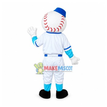 Baseball Man Adult Mascot Costume Baseball Man Adult Mascot Costume