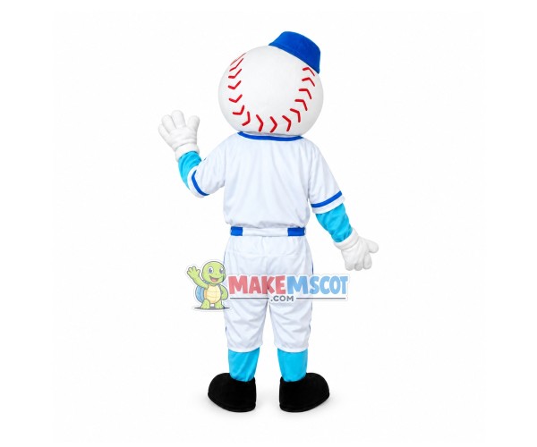 Baseball Man Adult Mascot Costume Baseball Man Adult Mascot Costume