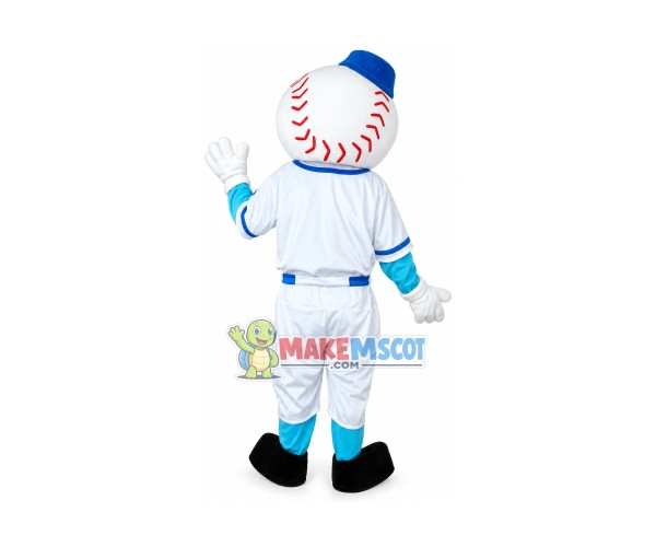 Baseball Man Adult Mascot Costume Baseball Man Adult Mascot Costume