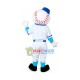 Baseball Man Adult Mascot Costume Baseball Man Adult Mascot Costume