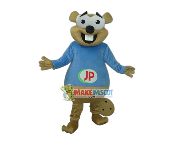 Big Teeth Bear Adult Mascot Costume Big Teeth Bear Adult Mascot Costume