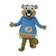 Big Teeth Bear Adult Mascot Costume Big Teeth Bear Adult Mascot Costume