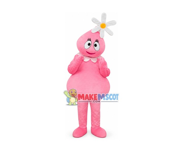Flower Princess Adult Mascot Costume Flower Princess Adult Mascot Costume