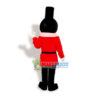 Royal Soldier Adult Mascot Costume Royal Soldier Adult Mascot Costume