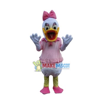 Daisy Duck Mascot Costume Party Costume Free Shipping