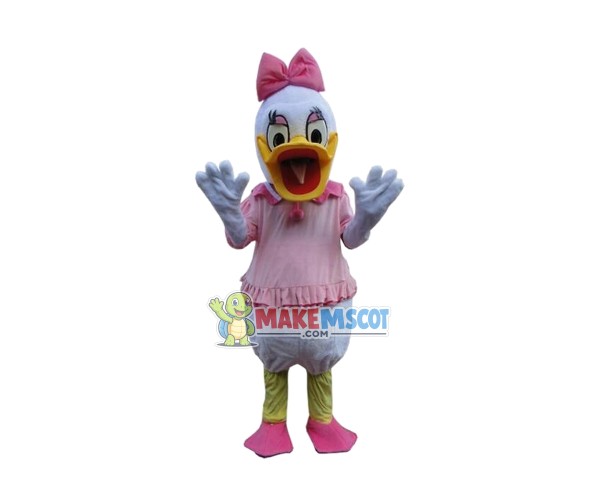 Daisy Duck Mascot Costume Party Costume Free Shipping