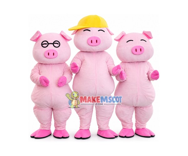Pig Mascot Costume Mcdull Custom Fancy Costume Free Shipping Pig Mascot Costume Mcdull Custom Fancy Costume Free Shipping