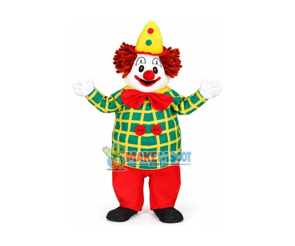 Clown Mascot Costume Clown Mascot Costume
