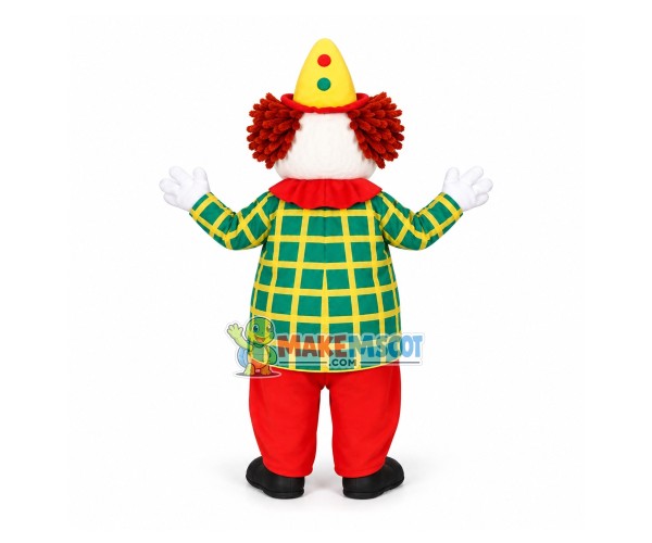 Clown Mascot Costume Clown Mascot Costume