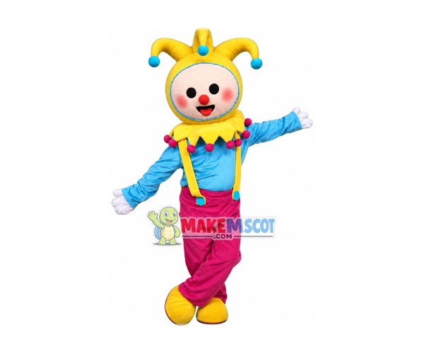 Adult Cartoon Clown Mascot Costume Adult Cartoon Clown Mascot Costume