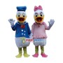 Adult One Pair of Donald Duck and Daisy Mascot Costumes