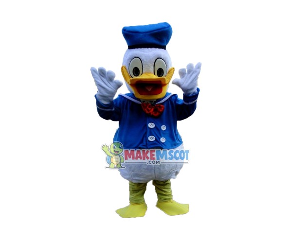 Adult One Pair of Donald Duck and Daisy Mascot Costumes Adult One Pair of Donald Duck and Daisy Mascot Costumes