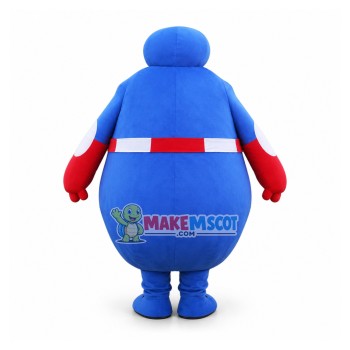 Captain America superman Baymax Mascot Costume