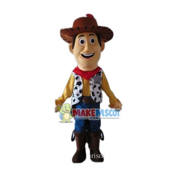 Cowboy Woody Mascot Costume