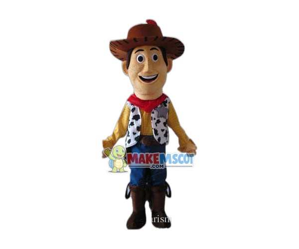 Cowboy Woody Mascot Costume