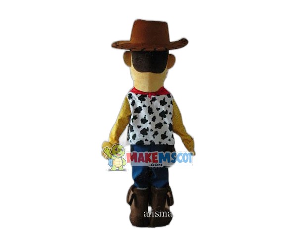 Cowboy Woody Mascot Costume