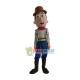 Cartoon Cowboy Woody Mascot Costume