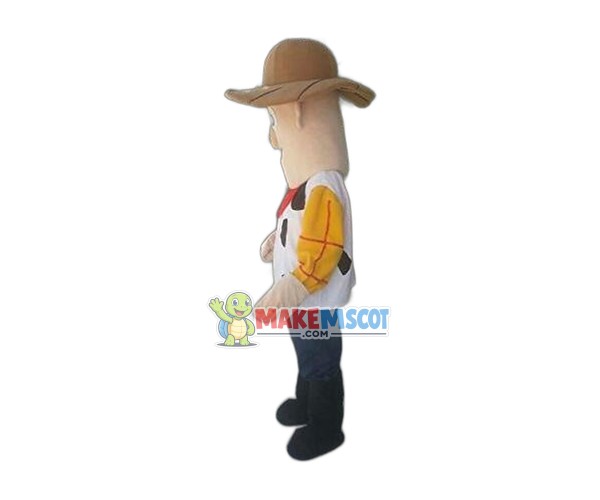High Quality Cowboy Woody Mascot Costume High Quality Cowboy Woody Mascot Costume