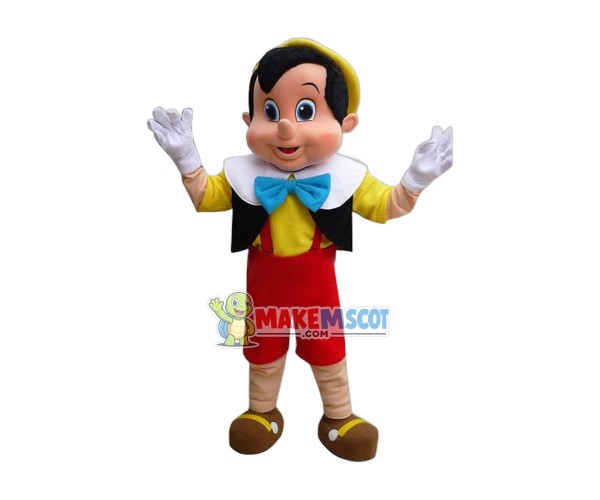 High Quality Pinocchio Mascot Costume High Quality Pinocchio Mascot Costume