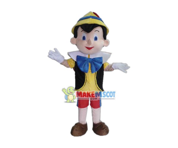 Pinocchio Mascot Costume Adult Halloween Cartoon Mascot Pinocchio Mascot Costume Adult Halloween Cartoon Mascot