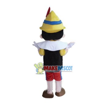 Pinocchio Mascot Costume Adult Halloween Cartoon Mascot Pinocchio Mascot Costume Adult Halloween Cartoon Mascot