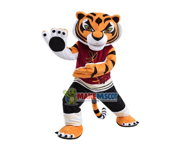 New Tigress Tiger Kung Fu Panda Mascot Costume New Tigress Tiger Kung Fu Panda Mascot Costume