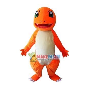 Pocket Monsters Charmander Mascot Costume