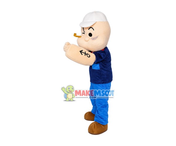 High Quality Popeye Mascot Costume High Quality Popeye Mascot Costume