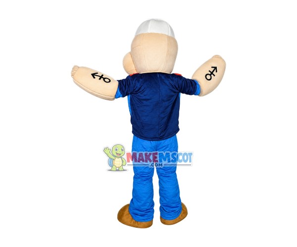 High Quality Popeye Mascot Costume High Quality Popeye Mascot Costume