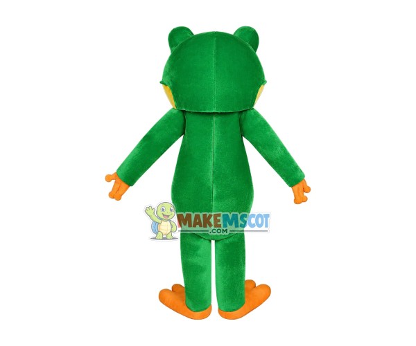 Frog New Professional Green Frog Adult Mascot Costume Frog New Professional Green Frog Adult Mascot Costume