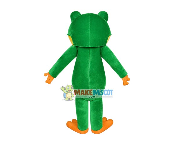 Frog New Professional Green Frog Adult Mascot Costume Frog New Professional Green Frog Adult Mascot Costume
